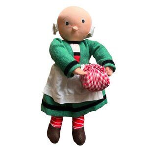 VTG '70s Becassine by Minerve Cloth French Cloth Doll 12.5"